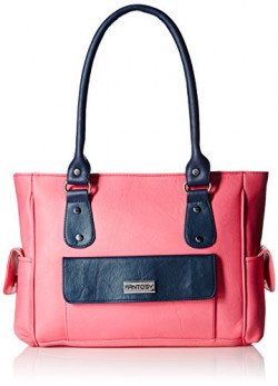 Fantosy Women's Handbag (Pink and Blue) (FNB-294)