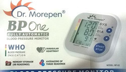 Dr.Morepen BP-02 Blood Pressure Monitor (White/Silver)
