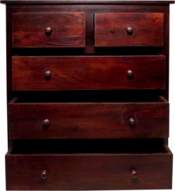 The Attic Solid Wood Free Standing Chest of Drawers