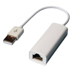 DOMO nSpeed LAN U2 (aka nHance LAN U2) USB to Ethernet LAN Network USB to lan - White