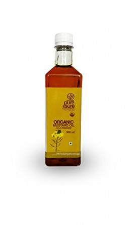 Pure & Sure Organic Mustard Oil, 500ml