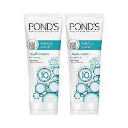 Pond's Pimple Clear Face Wash, 100g (Pack of 2)