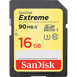 Sandisk 16Gb Extreme 90Mb/S Sd Card