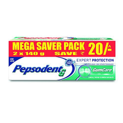 Pepsodent Expert Protection Gum Care Toothpaste, 140 g (Pack of 2)