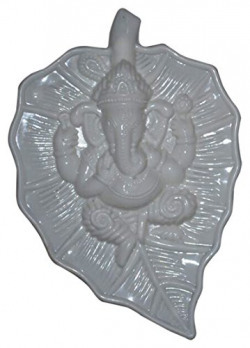Lexton DPL-13 4-Watt Lighted Leaf Ganesha (White)
