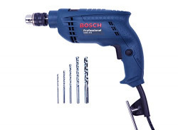 Bosch GSB 451 Professional 10mm Impact Drill 450W with 5 Masonry Drill Bits