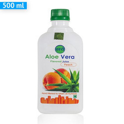 Sarv Aloe Vera Peach Flavored Juice 500 Ml