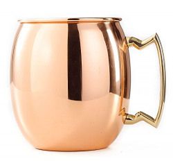 KaBi Mascow Mule Copper Mug, 500ml, Reddish Brown