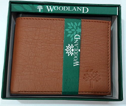 Woodland Artificial Leather Tan Men's Wallet