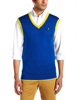 IZOD Men's Wool Blend Sweater (8907259322766_ZLSW0057_Medium_Dark Blue)