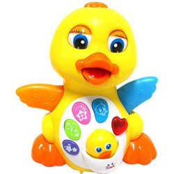 Toyshine Latest Educational Musical Duck Toy - Multi-Color