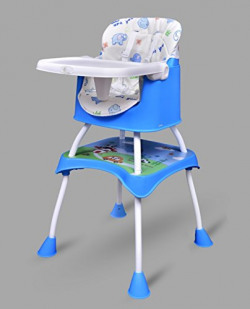 R for Rabbit Cherry Berry Grand - The Convertible 4 in1 High Chair (Blue)