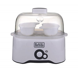 Black & Decker EG200-B5 280-Watt Egg Cooker (White)