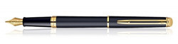 Waterman Hemisphere GT Fountain Pen - Matt Black