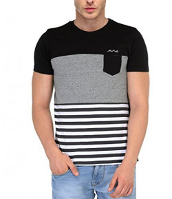 AWG Men's Premium Cotton Half Sleeve Smart T-shirt - AWG-SMTS-3-L