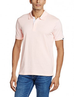 Symbol Men's Polo T-Shirt (SS16PLSP10_Small_Pink)