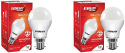 Eveready 7 W B22 LED Bulb(White, Pack of 2)