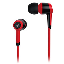 Genius HS-M225 In-Ear Headphones with Mic (Red)