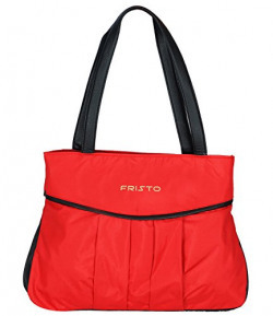 Fristo Red and Black women handbag (FRB-022)(Red and Black)