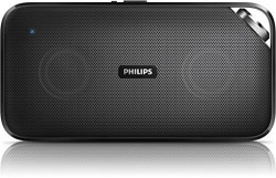 Philips BT3500B/00 Portable Bluetooth Speakers (Black)