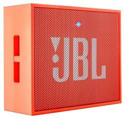 JBL Go Portable Wireless Bluetooth Speaker with Mic (Orange)