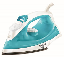Eveready SI1200 1200-Watt Steam Irons (White with Blue)