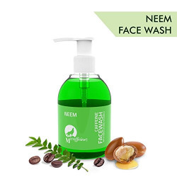 Mcaffeine Neem Face Wash Cleanser With Argan Oil & Vitamin E For Men And Women - 150 ml