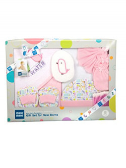 Mee Mee Pampering Gift Set (8 Pieces, Pink)