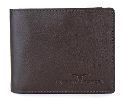 URBAN FOREST Blue Leather Wallet for Men