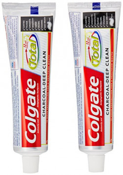 Colgate Total Charcoal Toothpaste Saver Pack - 2x120 g