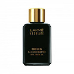 Lakme Absolute Nourishing Nail Color Remover with Argan Oil, 26ml