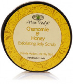 Aloe Veda Chamomile and Honey Exfoliating Jelly Scrub, 100g