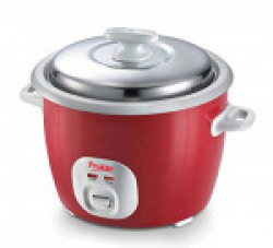 Prestige Delight Electric Rice Cooker Cute 1.8-2 (700 watts) with 2 aluminium cooking pans
