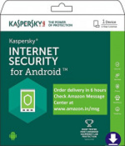 Kaspersky Internet Security for Android Latest Version- 1 Device, 1 Year (Email Delivery in 2 hours- No CD)