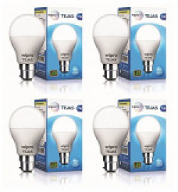 Wipro Tejas Base B22 7-Watt LED Bulb (Pack of 4, Cool Day Light)