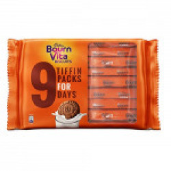 Cadbury Bournvita Pro Health Vitamins Chocolate Biscuits, 250 gm Tiffin Pack (Pack of 5)