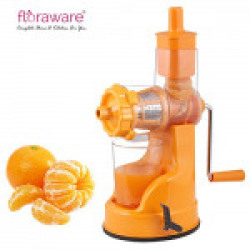 Floraware Plastic Hand Juicer, 150ml, Orange