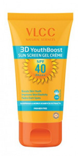 VLCC 3D Youth Boost SPF40 PA +++ Sunscreen Gel Creme, 100g