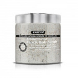 FABEYA Biocare Natural Activated Charcoal Face and Body Scrub,340Ml - Set of 1