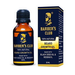 Barber's Club Beard Growth Oil with Black Seed Oil - 30 ml