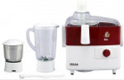 Inalsa Rio Juicer Mixer Grinder (Red & White)