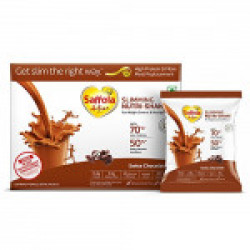 Saffola Active Slimming Nutri-Shake - 50 g (Pack of 14, Swiss Chocolate)