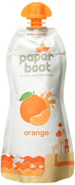 Paper Boat Orange, 200ml ( Pack of 6)