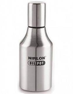 Nirlon Stainless Steel Oil Pot, 1 Litre, Silver (L3-Y48Q-35EF)