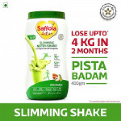Saffola Active Slimming Nutri-Shake, Pista Badam, 400 gm
