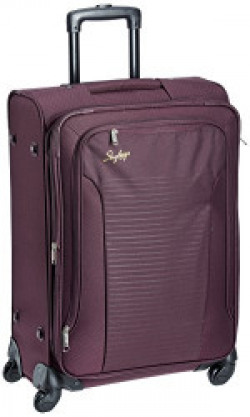 Skybags Footloose Napier Polyester 66 cms Raisin Soft Sided Suitcase (STNAPW66RRN)
