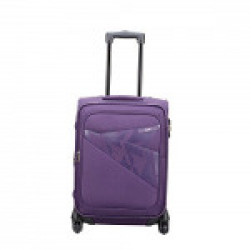 Skybags Footloose Wellington Polyester 66 cms Purple Softsided Suitcase (STFWE66EPPL)