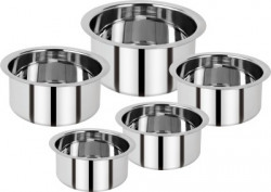 Millerhaus Steel Tope without Lid Pot 1 L(Stainless Steel)