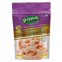 Happilo Premium 100% Natural Whole Cashews, 200g (Pack of 5)