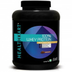 Healthkart 100% Whey Protein Supplement Powder 2 Kg/ 4.4 Lb, Chocolate (25 G Protein In 31 G Serving)
